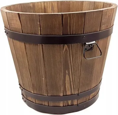 Immagine prodotto di Vaso da fiori in pino 50xH45 k. Palissandro
