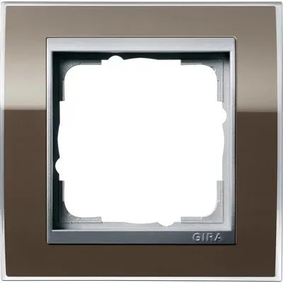 Produktbild von Gira Abdeckrahmen 1fach 0211766