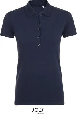 Immagine prodotto di SOLs 01709 | Polo Phoenix da donna / Cotone pettinato e filato ad anelli - Colore: French Navy - Taglia: M