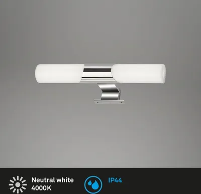 Produktbild von LED Bad-Spiegelleuchte, chrom, LED/7W