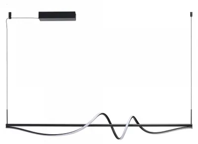 Zdjęcie produktu dla Lampa wisząca LED 28W VIRGO czarna AZ7151 Azzardo