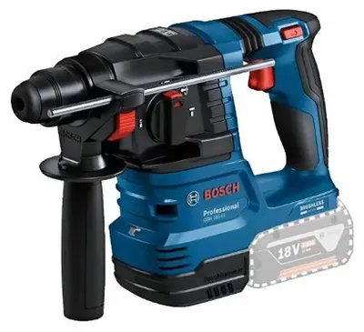 Produktbild von Bosch GBH 185-LI Professional, SDS Plus, Schwarz, Blau, Bürstenloser Motor, 2,2 cm, 1,9 J, 4675 BPM