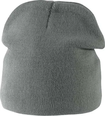 Produktbild von K-Up Herren Mütze Beanie Wintermütze Fleecemütze Wintermütze Fußball, Größe:U, Farbe:Grau