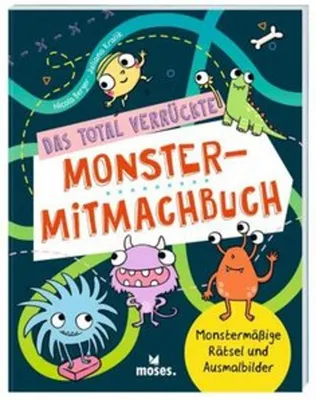 Produktbild von Das total verrückte Monster-Mitmachbuch