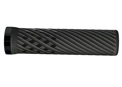 Produktbild von Herrmans Lenkergriffe Luna Lock schwarz, 130mm, Ø 22mm
