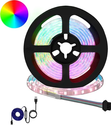 Produktbild von vidaXL LED-Streifen 12 stk. Schwarz und Transparent