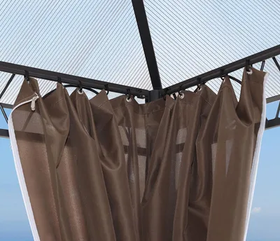 Produktbild von Seitenwände für Hardtop Pavillon 3x3m - Doppelsteg-Polycarbonat