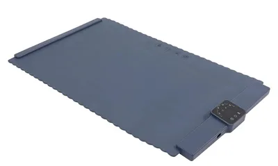 Image de Chauffe-plats - Plaque chauffante/tapis chauffant 65 × 39 cm - 250 W - 5 niveaux 60-100 °C - 4 minuteries -tactile et LED - Appareil de table