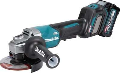 Immagine prodotto di Smerigliatrice angolare a batteria Makita XGT 40 V max - 125 mm - 3.000 - 8.500 giri/min