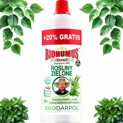 Immagine prodotto di EKODARPOL BIOHUMUS EXTRA per piante ornamentali, 1 litro + 20% in omaggio