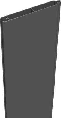 Produktbild von Einzelprofil GroJa Lumino 180 x 15 cm anthrazit