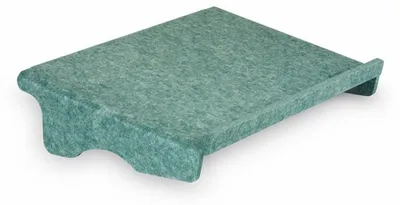 Produktbild von BakkerElkhuizen Q-doc 100 Circular, PET-Filz, Grün, 455 mm, 290 mm, 95 mm, 341 g