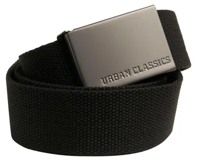 Produktbild von Urban Classics - Gürtel, Canvas-Herren TN174 (Einheitsgröße) (Schwarz)