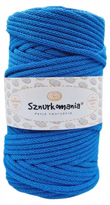 Produktbild von Sznurkomania Baumwollschnur 5mm 100m Türkis Makramee
