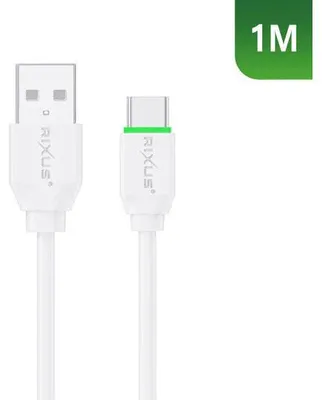 Imagen del producto de Rixus, cable de carga para teléfono, con conector USB tipo C, marca Olympic Sportswear