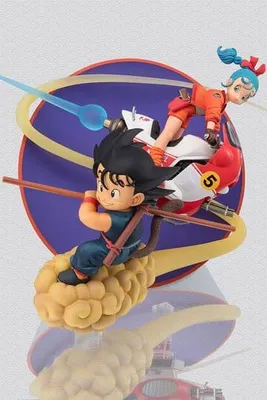 Produktbild von Dragon Ball Figuarts Zero PVC Statue Son Goku & Bulma 18 cm