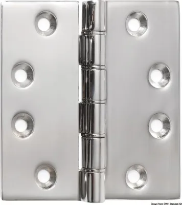 Zdjęcie produktu dla Zawias SS 102 x 102 x 4 mm Osculati 38.455.14