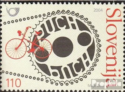 Produktbild von Briefmarken Slowenien 2004 Mi 474 (kompl.Ausg.) postfrisch Fahrrad