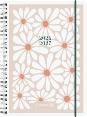 Produktbild von Schülerkalender 2026/2027 "Daisy" | A5, Kunststoff
