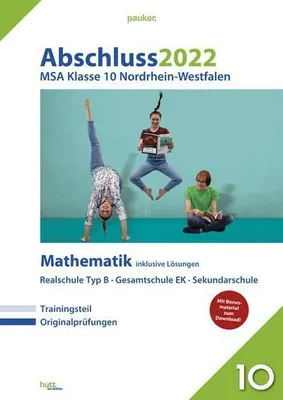 Produktbild von Abschluss 2022 - Mittlerer Schulabschluss Nordrhein-Westfalen Mathematik Realschule