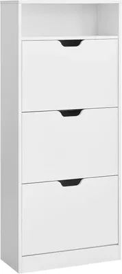 Produktbild von Schuhschrank - Schuhkipper - 3 Klappen - Weiß