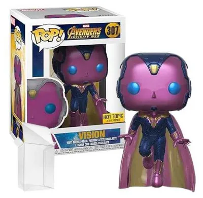 Produktbild von Funko Pop! Marvel: Avengers Infinity War - Vision #307 Hot Topic Exclusive
