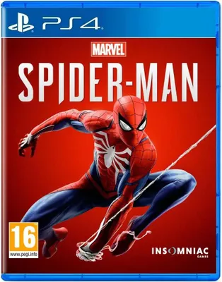 The cover art for the PlayStation 4 game Marvel's Spider-Man.