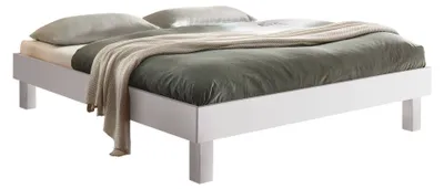 Produktbild von HASENA Trento Bett Rapallo weiß deckend 180x200