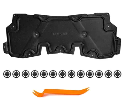 Produktbild von HERSTMOTO Motorhaubendämmung Schalldämmung der Motorhaube Motorhauben-Dämmmatte MIT CLIPS FÜR NISSAN QASHQAI I J10 2010-2014 65840BR00A