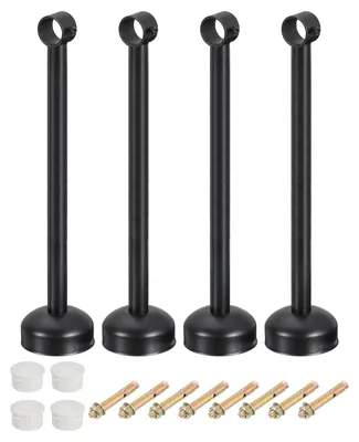 Immagine prodotto di Omgoods - 4 ganci per tende - Adatti per tende con diametro di 25 mm