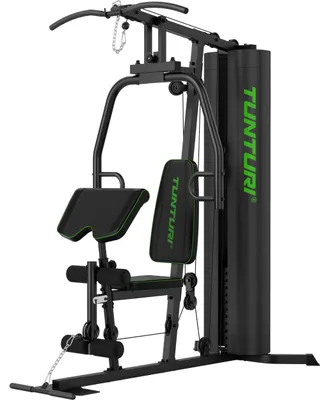 Obrázok produktu pre Tunturi HG20 Home Gym, 125 kg, 60 kg, 5 kg, Späť, Biceps, Hrudník, Štvorhlavý sval, Ramená, Čierna, 1640 mm