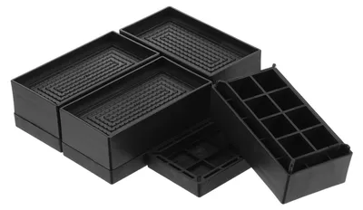 Immagine prodotto di Solidchoice - Set di 4 piedini regolabili per sollevare mobili, adatti per letti e divani