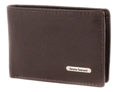 Immagine prodotto di bruno banani Pelle portafoglio New York Wallet Brown marrone scuro