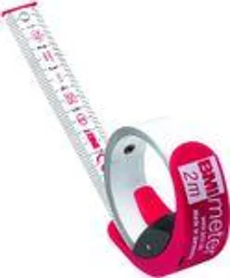 Obrázok produktu pre BMI Taschenbandmaß BMImeter 429 3 m Breite 16 mm Teilung mm/inch Edelstahlband