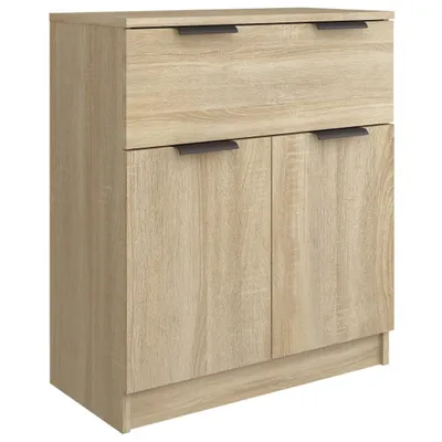 Productafbeelding van Dressoir 60x30x70 cm bewerkt hout sonoma eikenkleurig