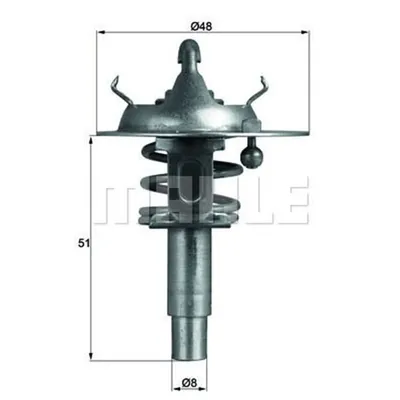 Produktbild von Mahle Thermostat für BMW Mercedes