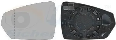Immagine prodotto di VAN WEZEL Specchio retrovisore esterno sinistro per VW POLO (AW1, BZ1) Asferico Non riscaldato 5751831