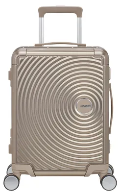 Produktbild von American Tourister Soundbox Alu Spinner 55 / 20 TSA Trolley Bronze taupe