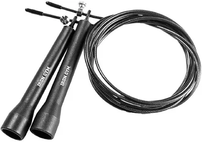 Produktbild von Iron Gym Speed Rope Schwarz IRG017