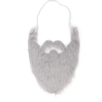 Image de Fausse barbe pour les fêtes d'Halloween, grise