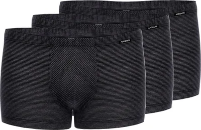 Produktbild von Ammann 3er Pack Jeans Single Retro Short / Pant Klassischer Schnitt, Strapazierfähig und elastisch, Dezente Ringel-Optik