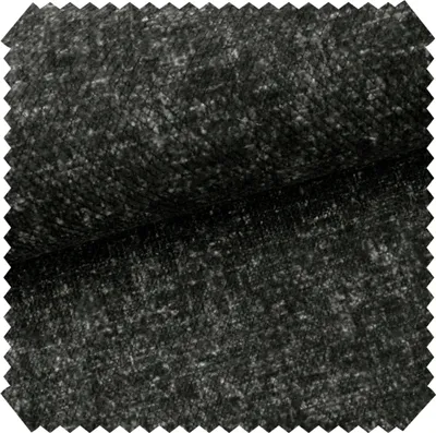 Produktbild von novely® WESSELN - Extravaganter Möbelstoff mit Netzmuster - Robuster Velours Polsterstoff - Pflegeleichte Meterware 1lfm - Farbe: 11 Schwarz