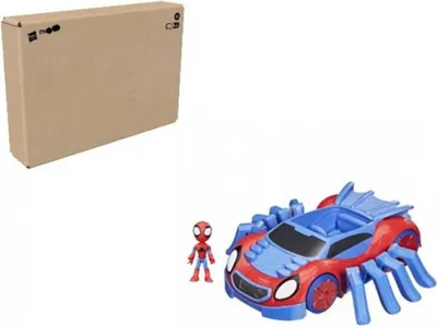 Produktbild von Hasbro Marvel Spidey & Friends Spider Crawler-Fahrzeug