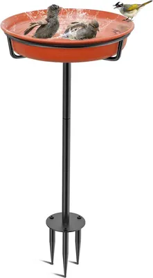 Image de Grande baignoire pour oiseaux, abreuvoir pour oiseaux, pour jardin