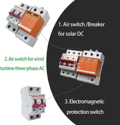 Produktbild von DC-Kombinierkasten für Solarmodule - 12V, 24V, 48V Verteilerbox mit Überspannungsschutz