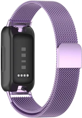 Image de Go Go Gadget – Bracelet pour montre connectée – Compatible avec FitBit Inspire 3 – Fermeture magnétique – Couleur : violet