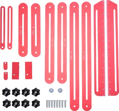 Produktbild von Treppenstufenlehre aus Aluminiumlegierung, Schablonenwerkzeug für Heimwerker-Renovierungen und professionelle Bauprojekte