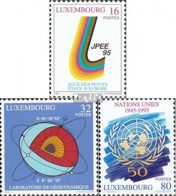 Produktbild von Briefmarken Luxemburg 1995 Mi 1370-1372 (kompl.Ausg.) postfrisch Sportspiele