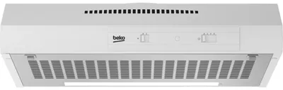 Image de Hotte visière 60cm 295m3/h blanc - Beko - HNS61212WH - b100