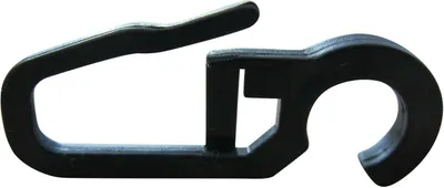 Produktbild von rewagi  500 Stück   Faltenlegehaken, Gardinenhaken - Öse 6 mm  -  schwarz